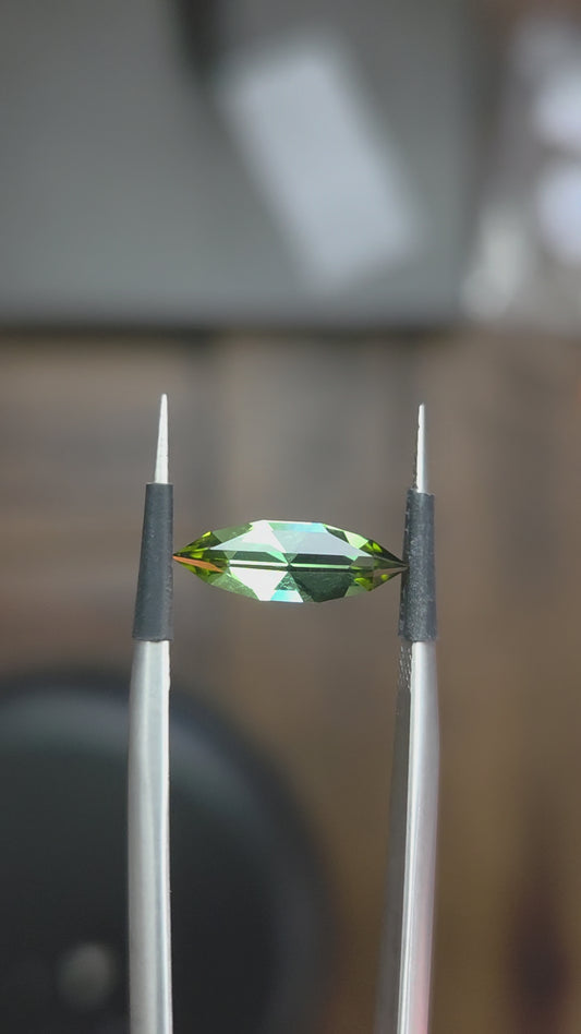 0.80 Ct Green Tourmaline Marquise