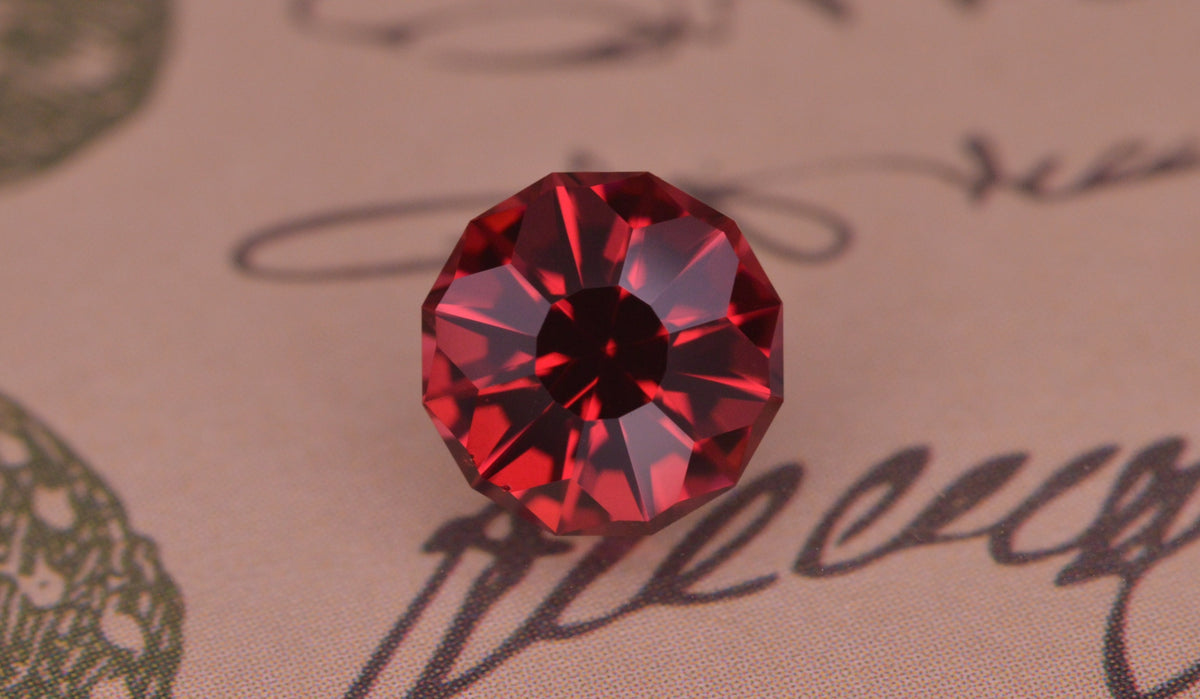 2.34 Ct Deep Pink Garnet Round