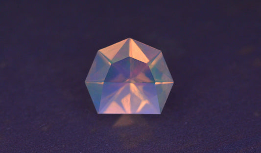 0.95 Ct Ethiopian Opal Half Moon
