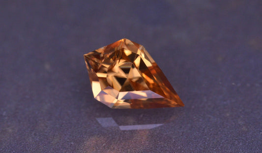 1.12 Ct Golden Yellow/Orange Zircon Kite