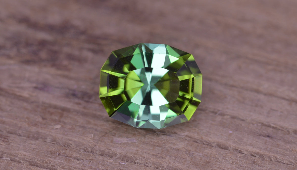 1.05 Ct Green Tourmaline Oval