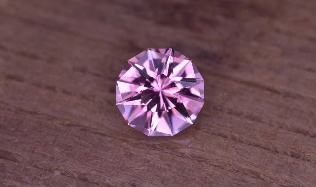 0.87 Ct Pink Tourmaline Round