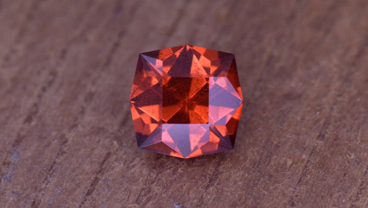 1.32 ct Red Garnet Cushion