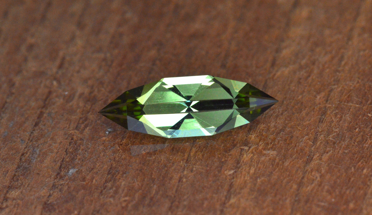 0.80 Ct Green Tourmaline Marquise