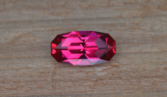 1.26 Ct Pink/Red Synthetic Ruby Oval/Rectangle