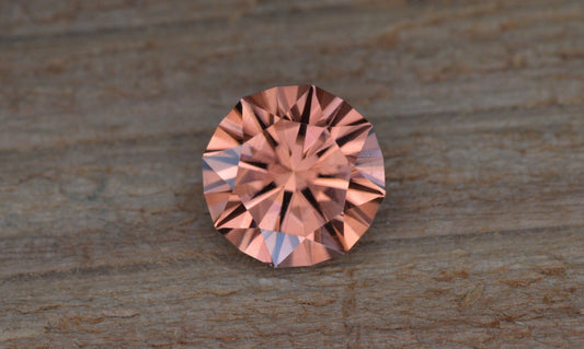 2.33 Ct Blush Pink Zircon Round